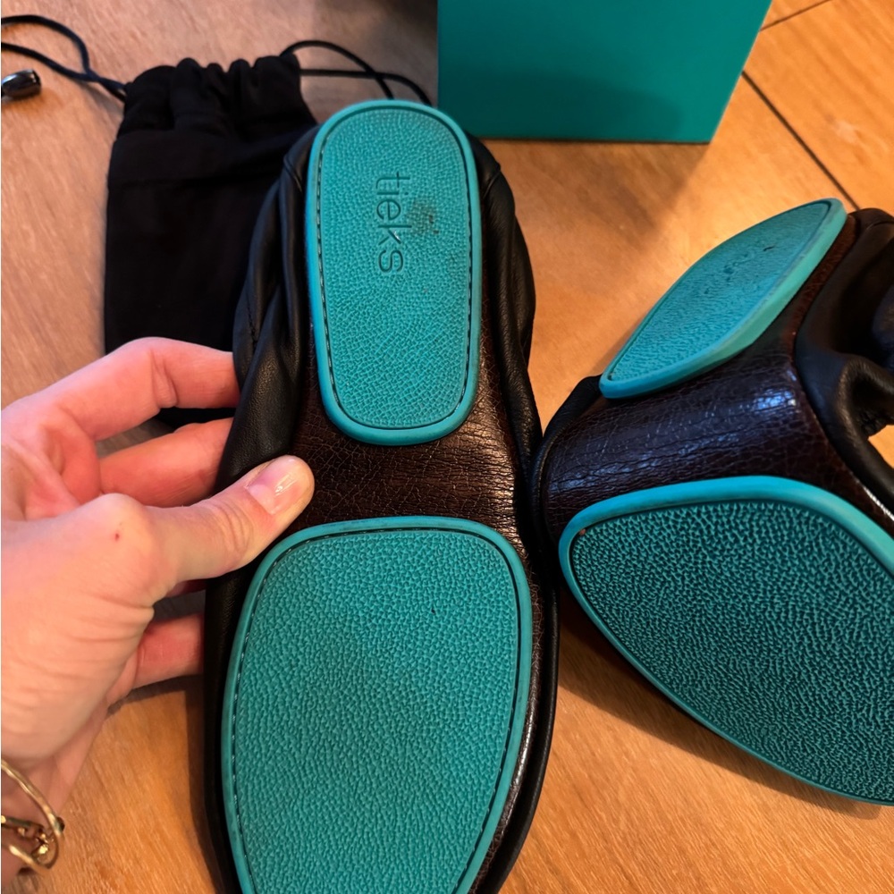 Tieks by Gavrieli Ballet Flats Matte Black - Picture 3 of 6